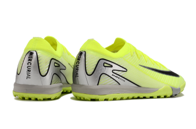 Men's Nike Air Zoom Mercurial Vapor 16 Elite TF Football Shoes - Yellow/Black/Silver/Grey