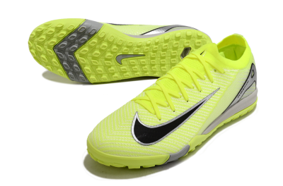 Men's Nike Air Zoom Mercurial Vapor 16 Elite TF Football Shoes - Yellow/Black/Silver/Grey
