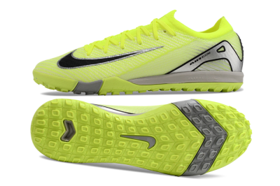 Men's Nike Air Zoom Mercurial Vapor 16 Elite TF Football Shoes - Yellow/Black/Silver/Grey