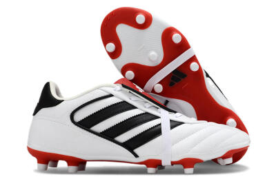 Men's Adidas Copa Gloro 2 FG Football Boots - White/Black/Red