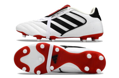 Men's Adidas Copa Gloro 2 FG Football Boots - White/Black/Red