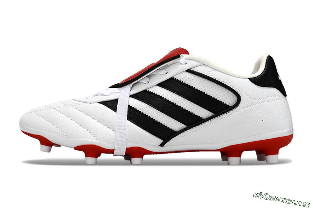 Men's Adidas Copa Gloro 2 FG Football Boots - White/Black/Red 0