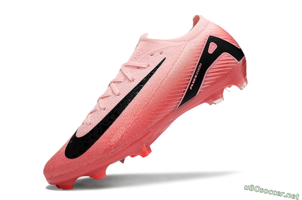 Unisex Nike Air Zoom Mercurial Vapor 16 Elite FG Football Boots - Pink/Black 5