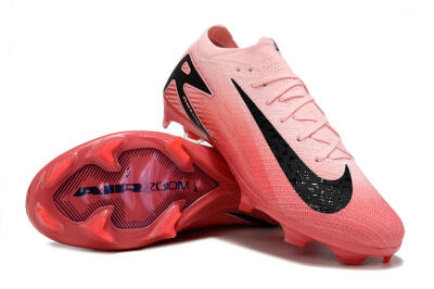 Unisex Nike Air Zoom Mercurial Vapor 16 Elite FG Football Boots - Pink/Black