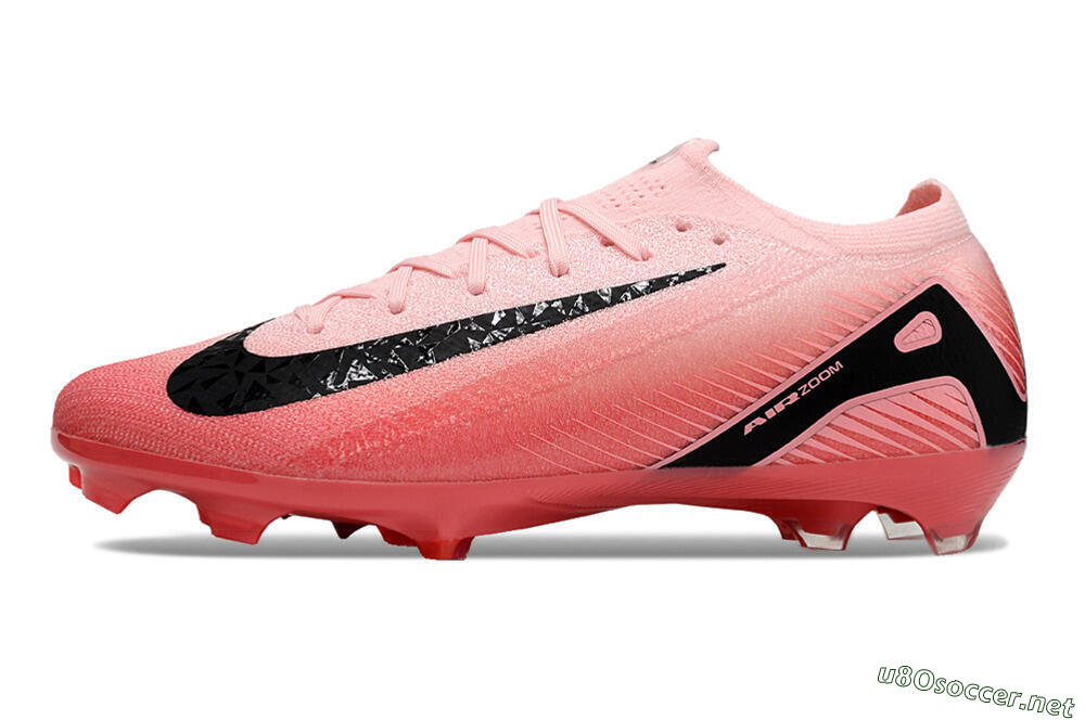 Unisex Nike Air Zoom Mercurial Vapor 16 Elite FG Football Boots - Pink/Black 0