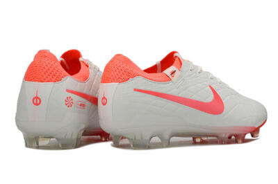 Men's Nike Tiempo Legend 10 Elite FG Football Boots - White/Red