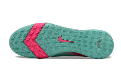 Unisex Nike Air Zoom Mercurial Superfly 10 Elite TF Football Shoes - Green/Pink/Black