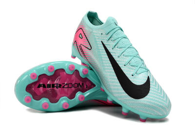 Unisex Nike Air Zoom Mercurial Vapor 16 Elite AG Football Boots - Green/Pink/Black