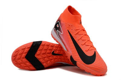 Unisex Nike Air Zoom Mercurial Superfly 10 Elite TF Football Shoes - Red/Black/White