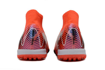 Unisex Nike Air Zoom Mercurial Superfly 10 Elite TF Football Shoes - Red/Black/White