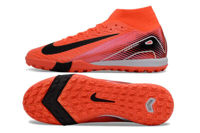 Unisex Nike Air Zoom Mercurial Superfly 10 Elite TF Football Shoes - Red/Black/White