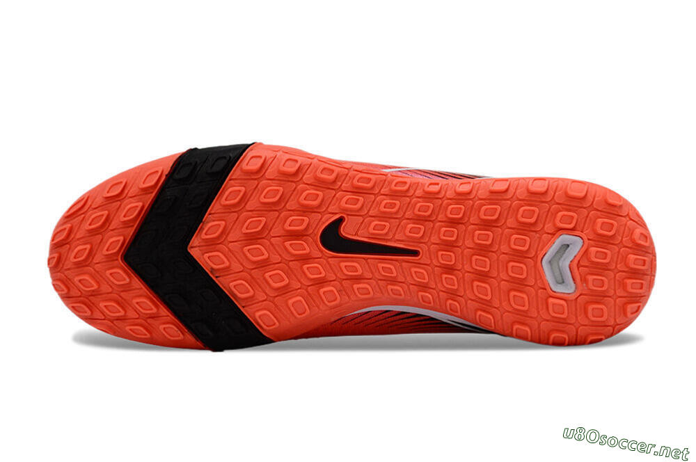 Unisex Nike Air Zoom Mercurial Superfly 10 Elite TF Football Shoes - Red/Black/White 7