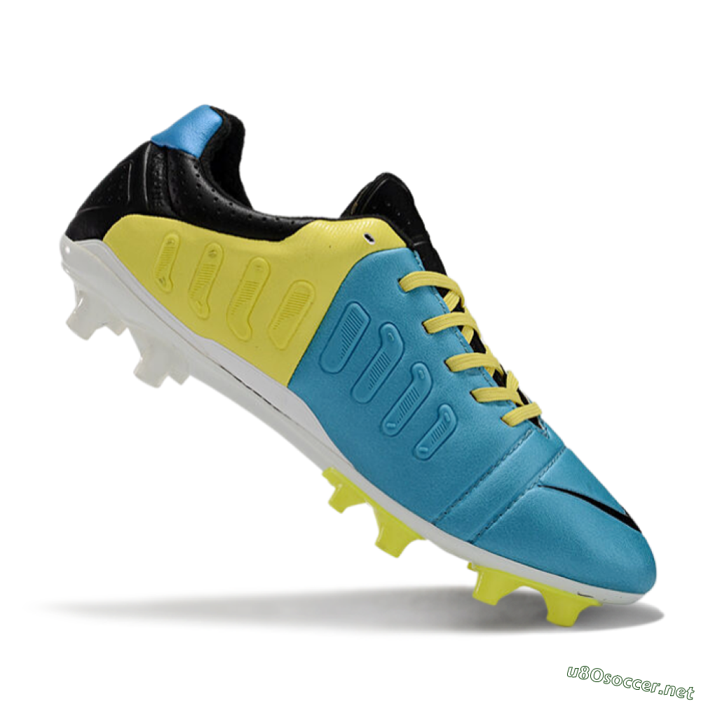 Men's Nike CTR360 Maestri III FG Football Boots - Blue/Yellow/Black 4