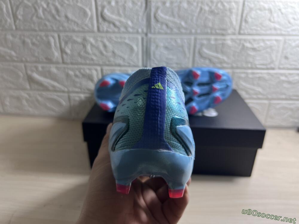 Men's Adidas X Speedportal.1 FG Football Boots - Blue/Pink