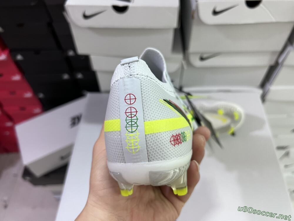 Men's Nike Phantom GT 2 Elite FG Football Boots - White/Green