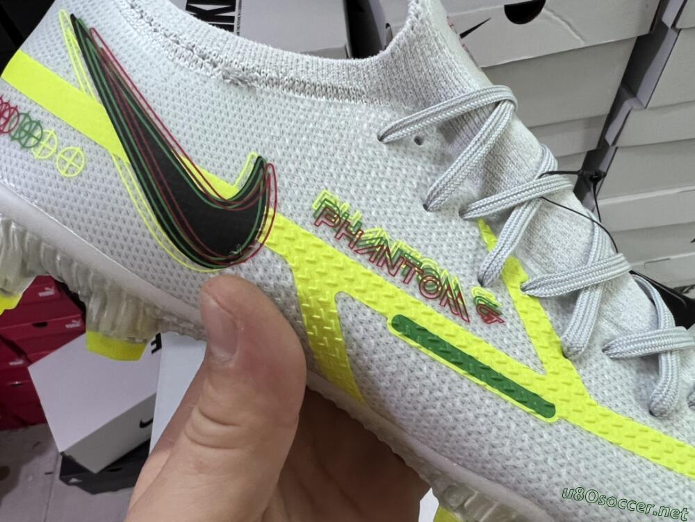 Men's Nike Phantom GT 2 Elite FG Football Boots - White/Green