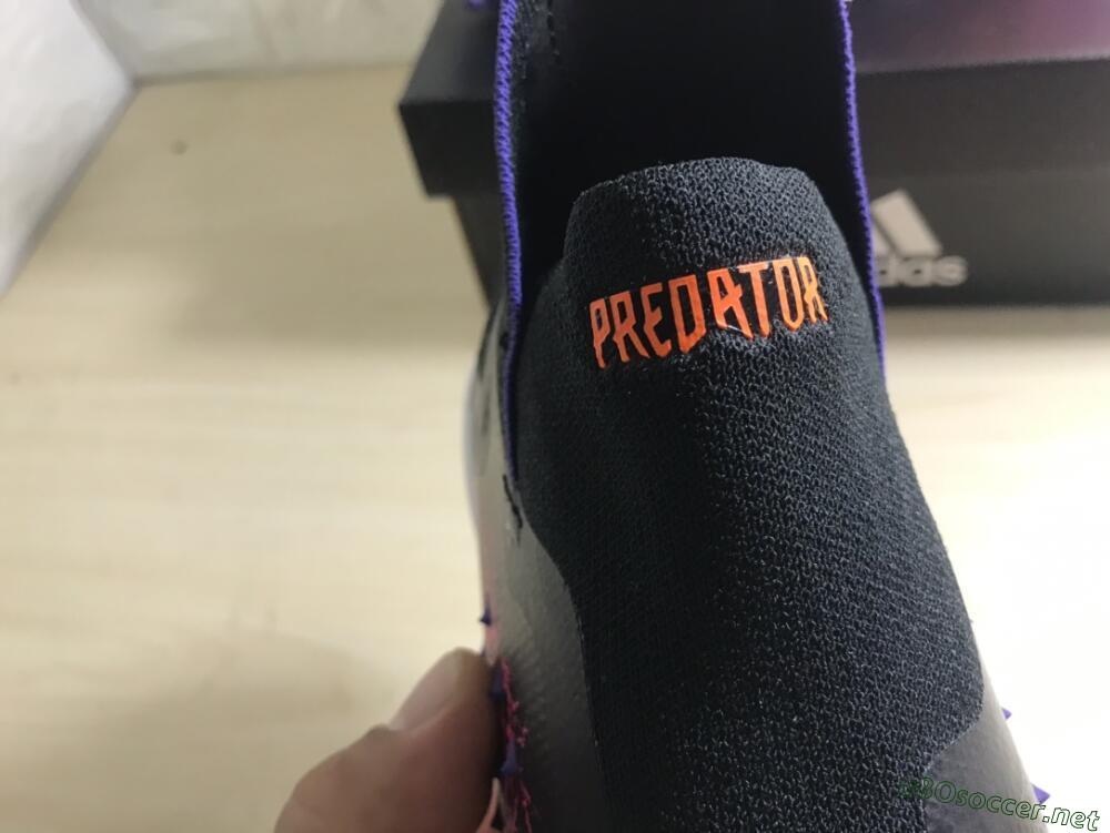 Men's Adidas Predator Freak+ TF Football Shoes - Black/Purple/Pink