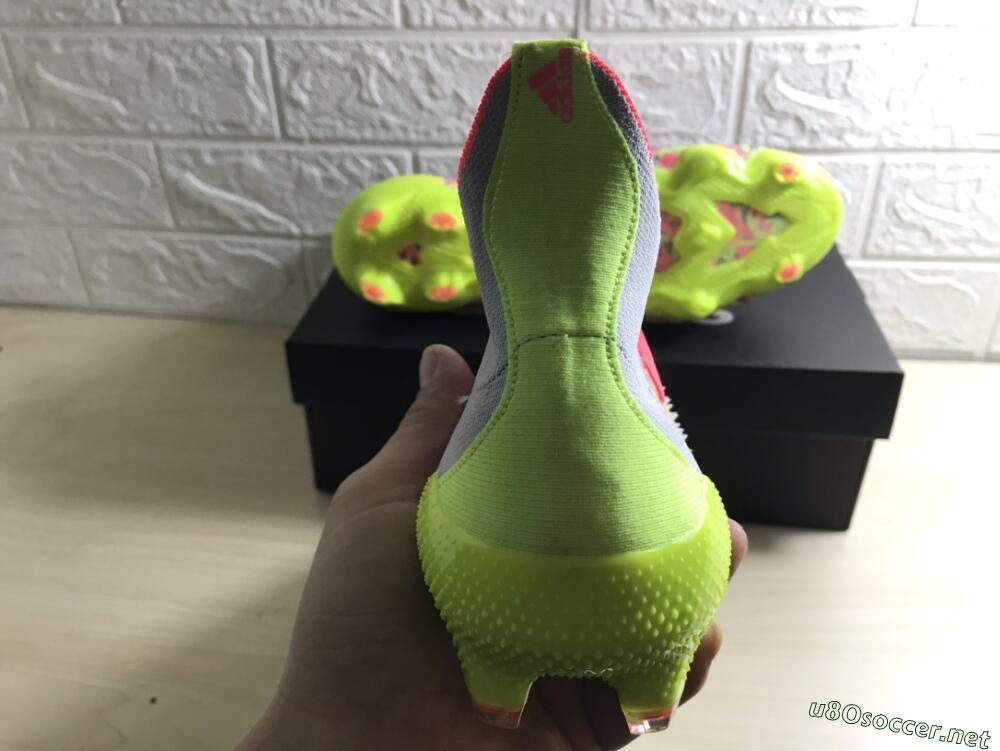 Unisex Adidas Predator Freak.1 FG Football Boots - Grey/Yellow/Orange