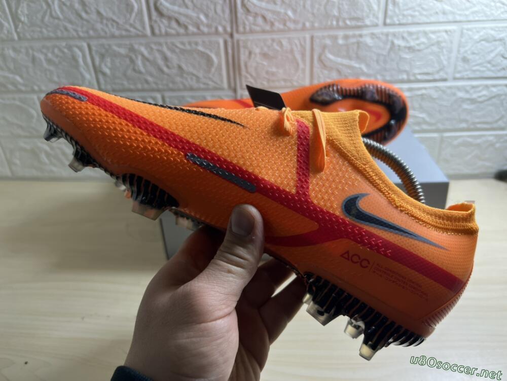 Men's Nike Phantom GT 2 Elite FG Football Boots - Orange/Black