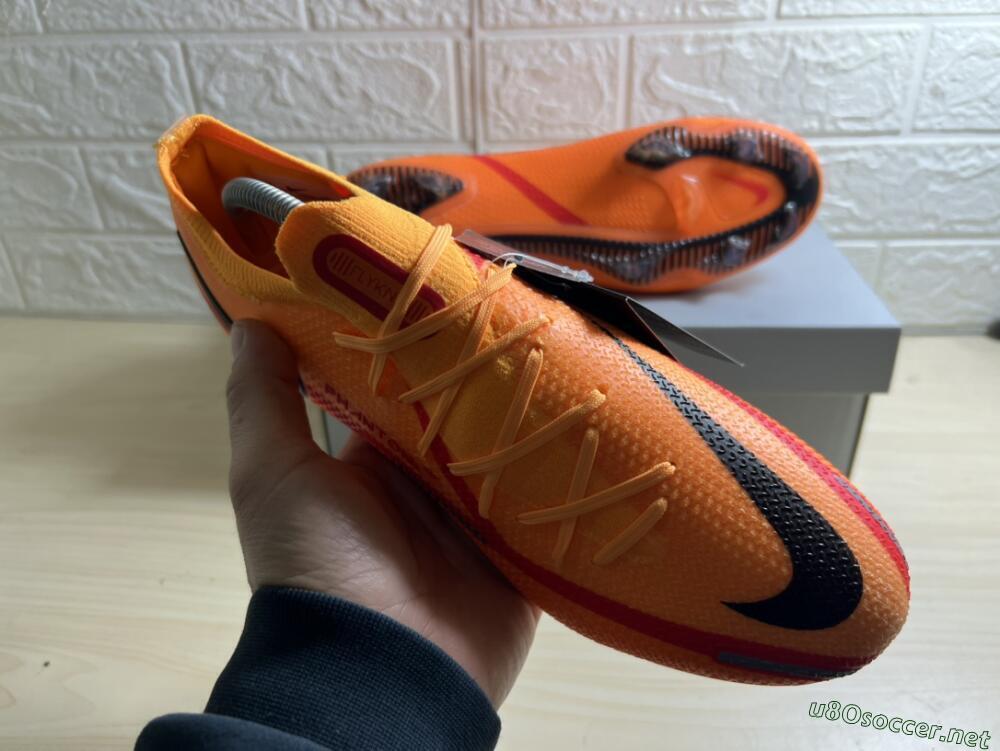 Men's Nike Phantom GT 2 Elite FG Football Boots - Orange/Black