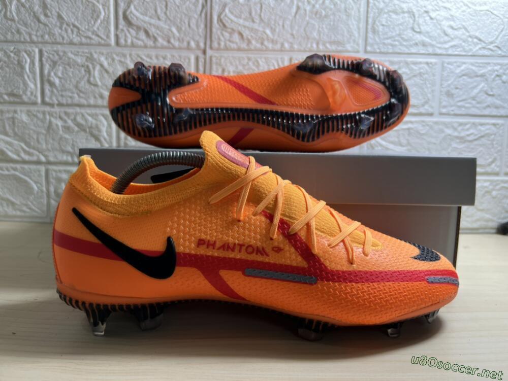 Men's Nike Phantom GT 2 Elite FG Football Boots - Orange/Black