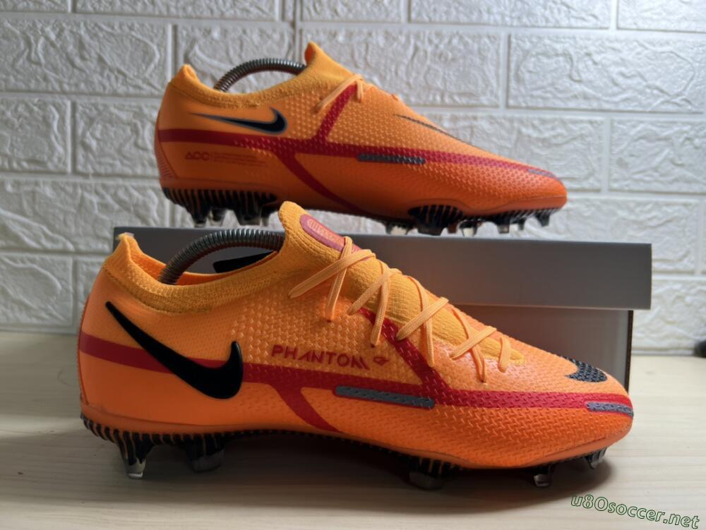 Men's Nike Phantom GT 2 Elite FG Football Boots - Orange/Black