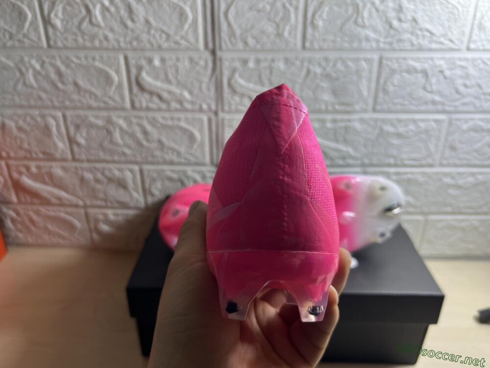 Men's Adidas Predator Edge.1 FG Football Boots - White/Pink