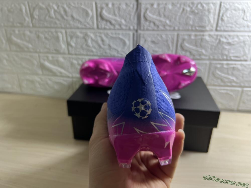 Men's Adidas Predator Edge.1 Low FG Football Boots - Purple/Pink