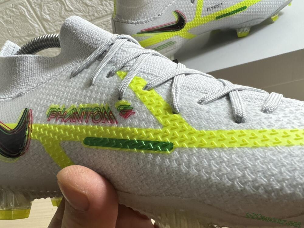 Men's Nike Phantom GT 2 DF Elite FG Football Boots - White/Green