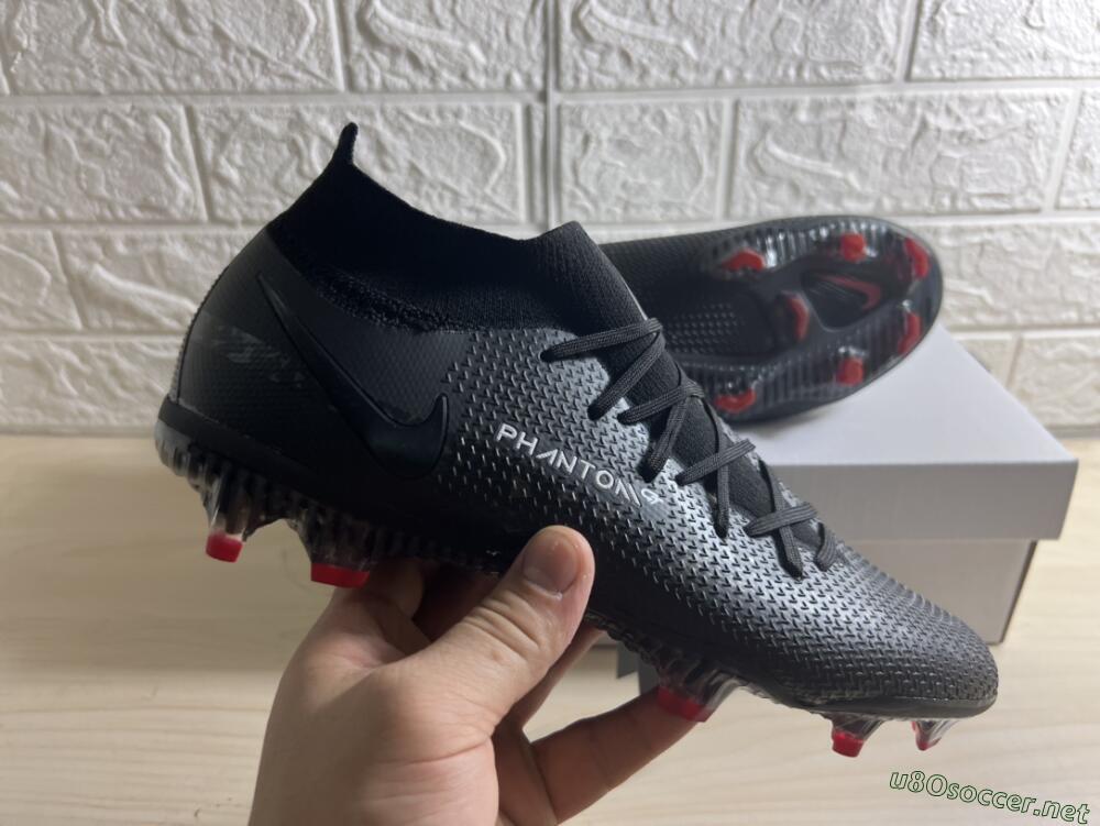 Men's Nike Phantom GT 2 DF Elite FG Football Boots - Black