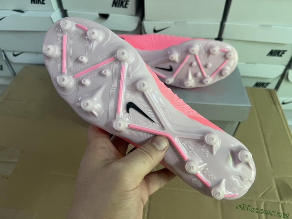 Men's Nike Phantom Luna Elite AG Football Boots - Pink/Black/White
