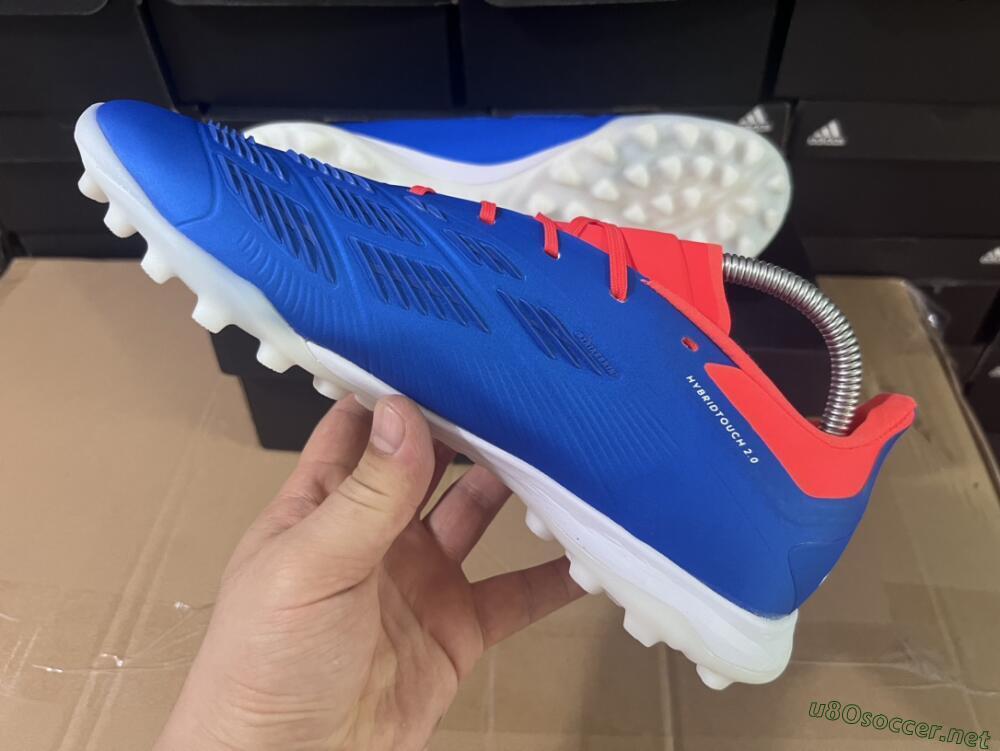 Unisex Adidas Predator 24 Elite TF Football Shoes - Blue/Red/White