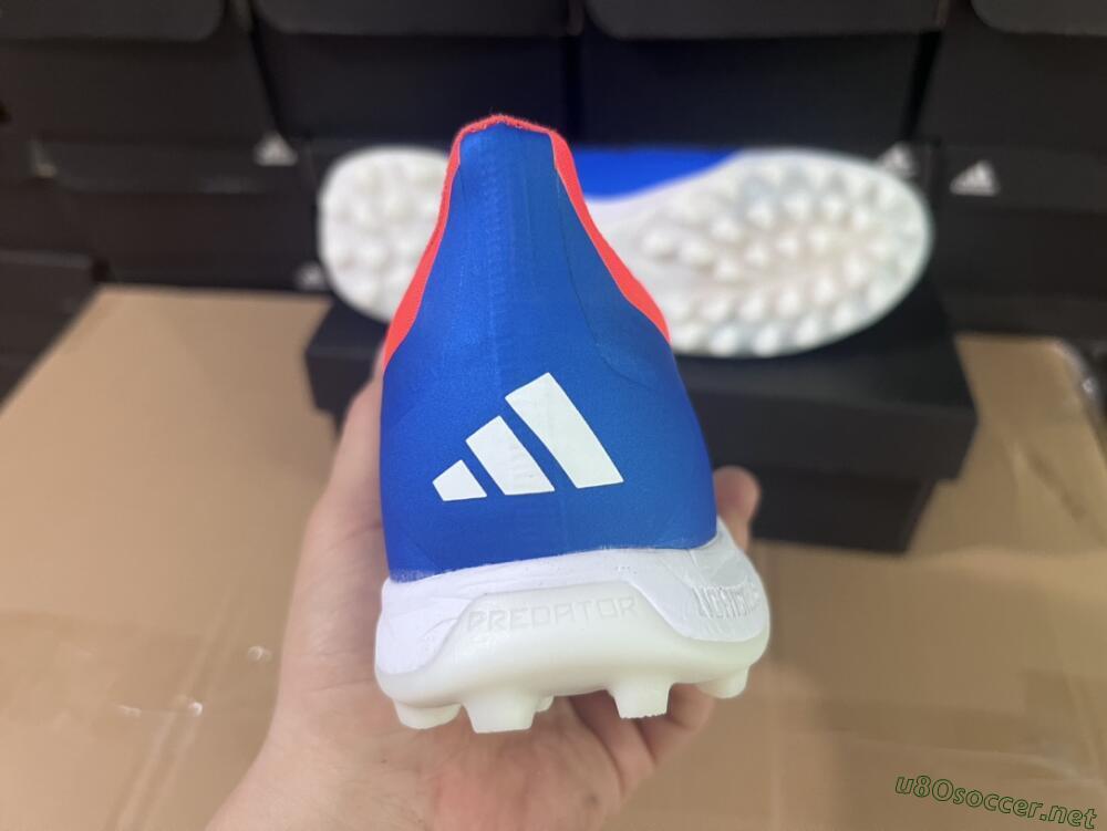 Unisex Adidas Predator 24 Elite TF Football Shoes - Blue/Red/White