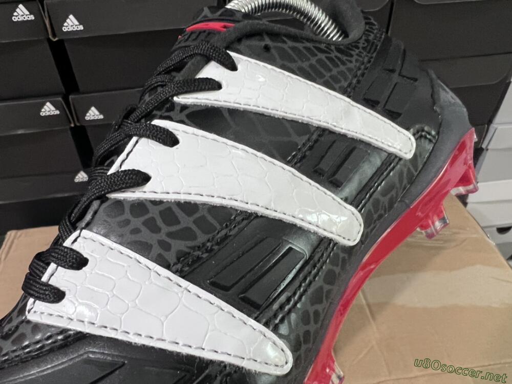 Men's Adidas Predator Accelerator 94 FG Football Boots - Black/White/Red