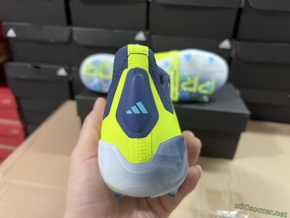 Unisex Adidas Predator Elite Foldover Tongue FG Football Boots - Yellow/Blue/Jade
