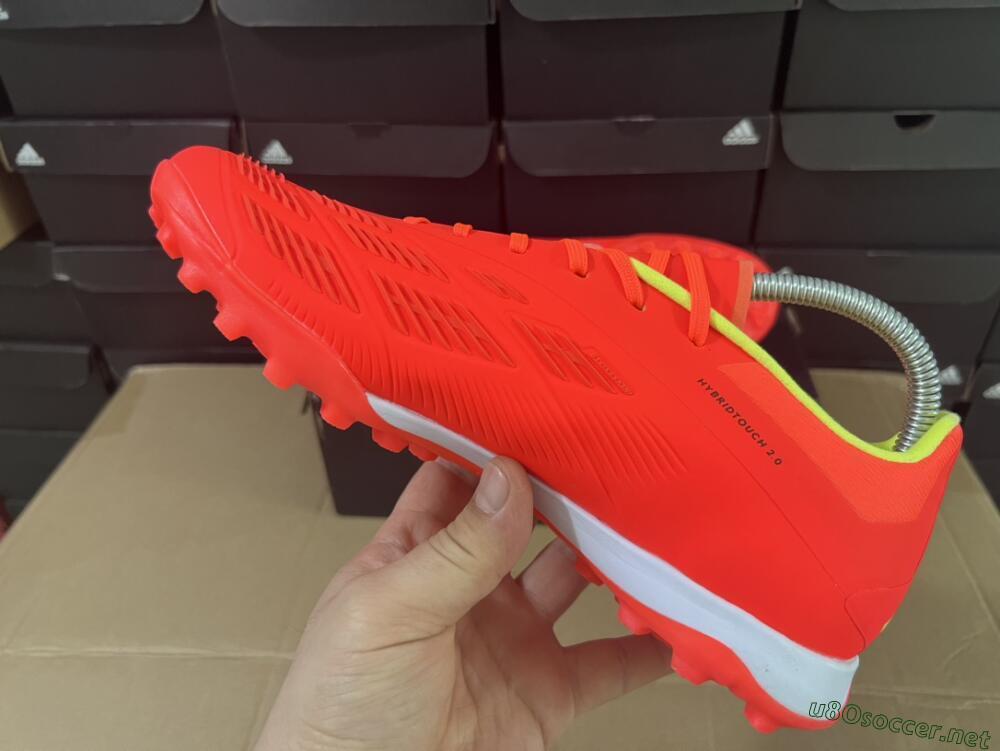 Men's Adidas Predator Elite TF Football Shoes - Red/Black/White