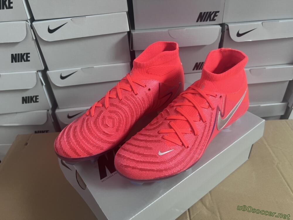 Unisex Nike Phantom Luna Elite FG Football Boots - Red/Black/Gold