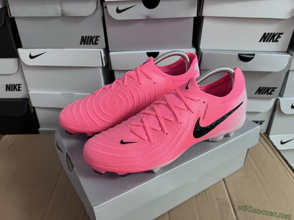 Men's Nike Phantom Luna Elite FG Football Boots - Pink/Black