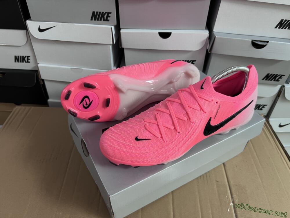 Men's Nike Phantom Luna Elite FG Football Boots - Pink/Black