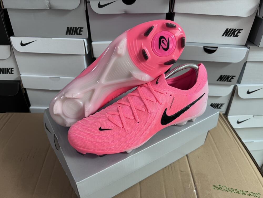 Men's Nike Phantom Luna Elite FG Football Boots - Pink/Black