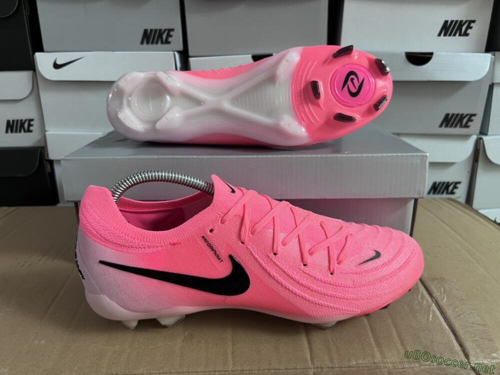 Men's Nike Phantom Luna Elite FG Football Boots - Pink/Black