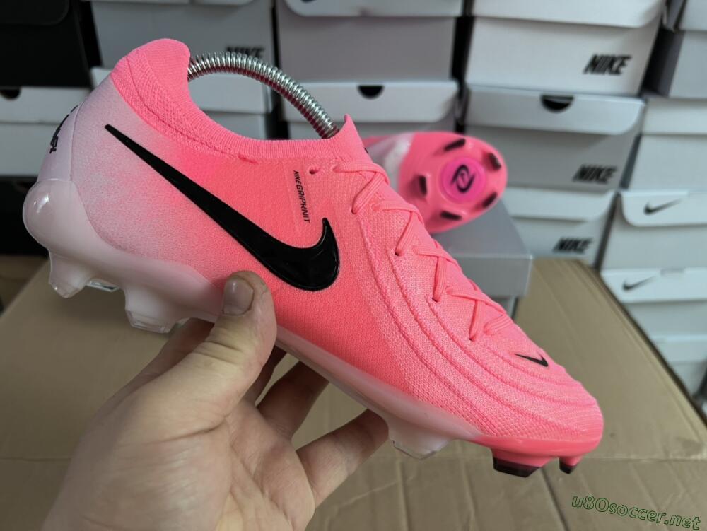 Men's Nike Phantom Luna Elite FG Football Boots - Pink/Black