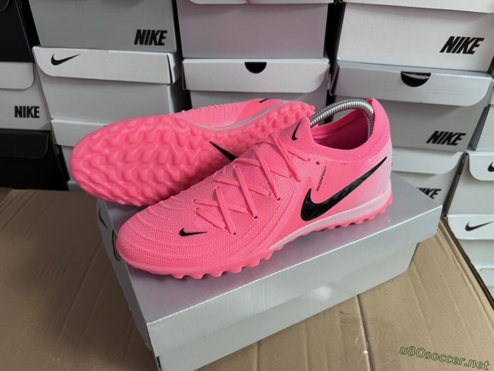Unisex Nike Phantom Luna Elite TF Football Shoes - Pink/Black