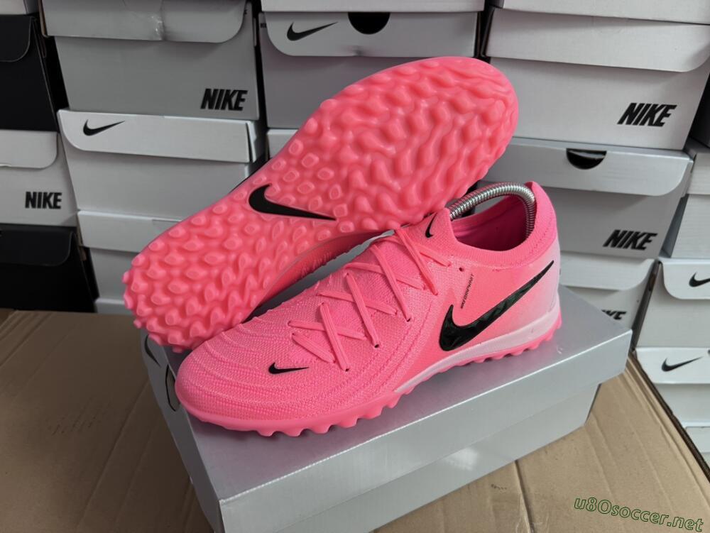 Unisex Nike Phantom Luna Elite TF Football Shoes - Pink/Black