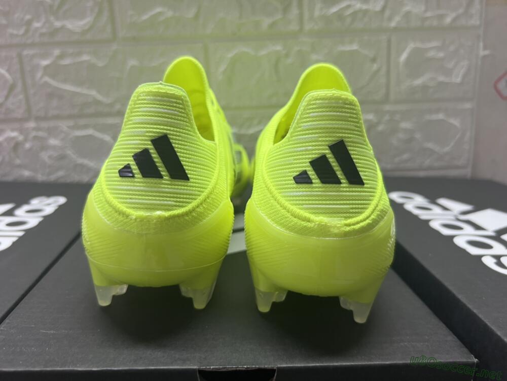 Men's Adidas F50 Adizero FG Football Boots - Yellow/Black
