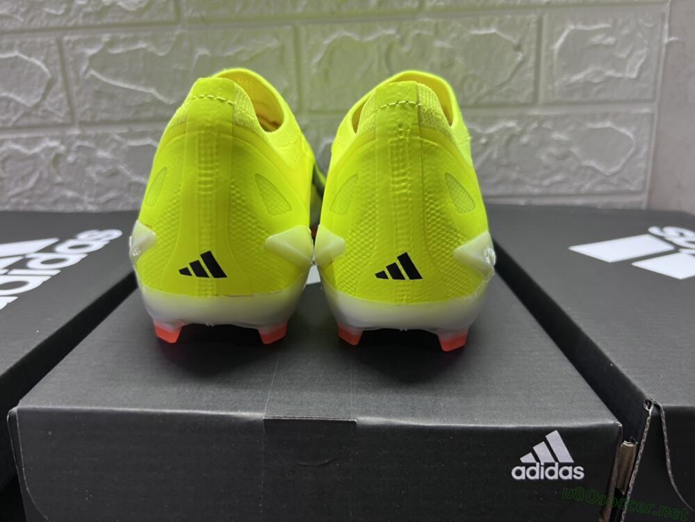 Men's Adidas X Crazyfast.1 FG Football Boots - Yellow/Black/Orange