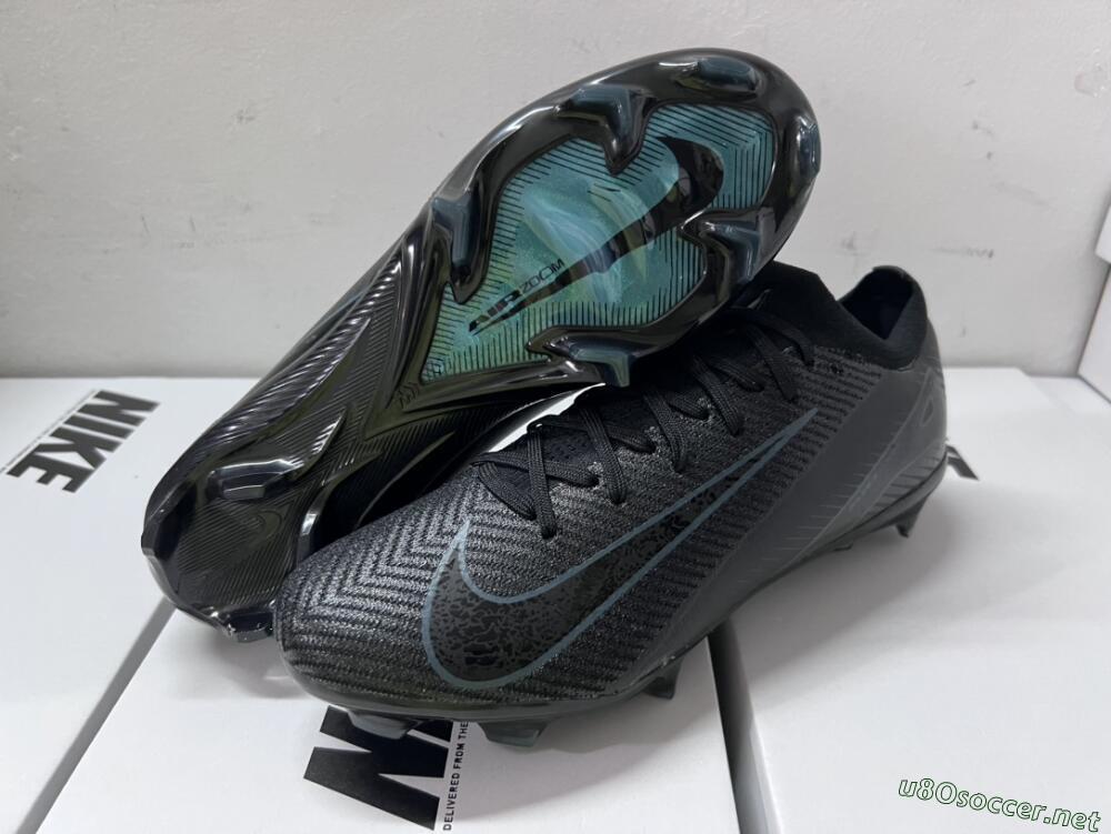 Men's Nike Air Zoom Mercurial Vapor 16 Elite FG Football Boots - Black/Blue/Jade