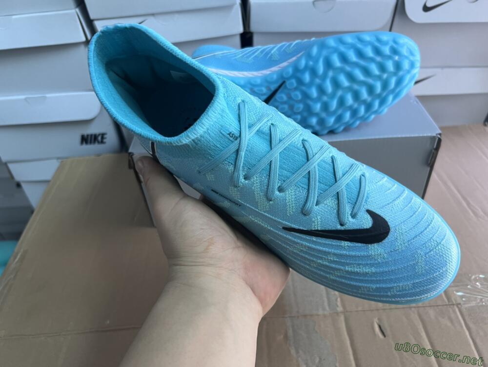 Unisex Nike Phantom Luna Elite NU TF Football Shoes - Blue/Black/White