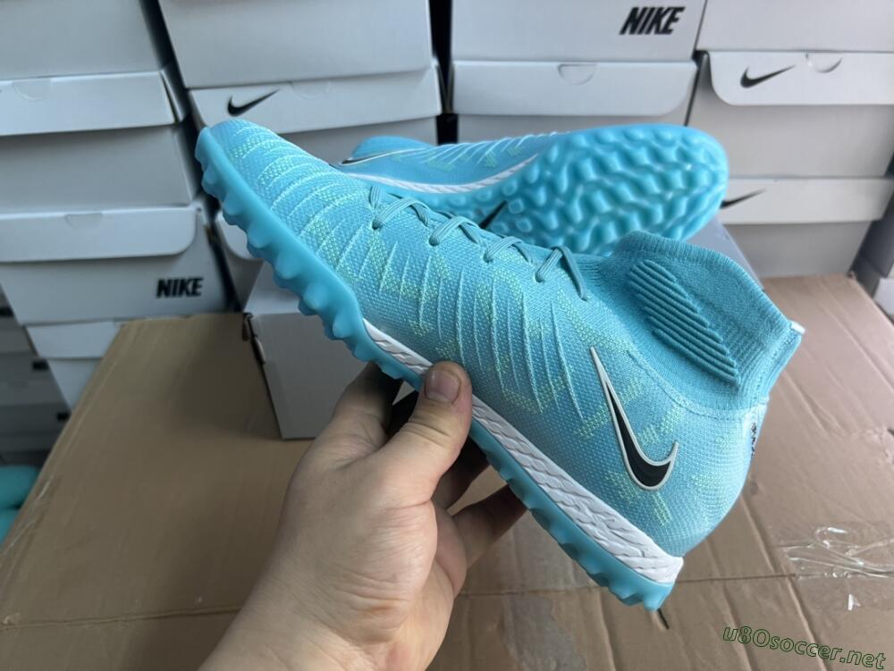 Unisex Nike Phantom Luna Elite NU TF Football Shoes - Blue/Black/White