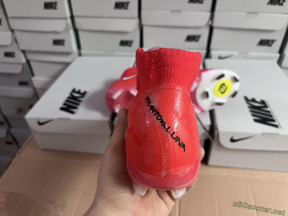 Men's Nike Phantom Luna Elite FG Football Boots - Pink/White/Black